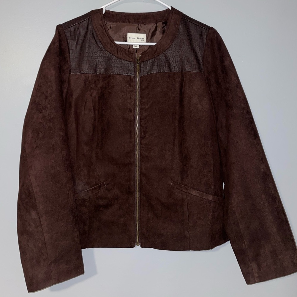 🥥Studio Works Brown Blazer